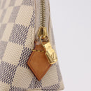 LOUIS VUITTON Damier Azur Pochette Cosmetic PM Pouch N60024 LV Auth 191553-13