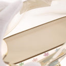BALLY Waist Bag Vinyl Clear Gold Auth 191554A-17