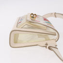 BALLY Waist Bag Vinyl Clear Gold Auth 191554A-4