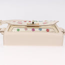 BALLY Waist Bag Vinyl Clear Gold Auth 191554A-9