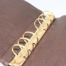 LOUIS VUITTON Damier Ebene Agenda MM Day Planner Cover R20240 LV Auth 191555-16