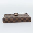 LOUIS VUITTON Damier Ebene Agenda MM Day Planner Cover R20240 LV Auth 191555-5