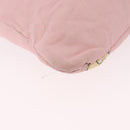 Miu Miu Pouch Cotton Pink Auth 191556-12