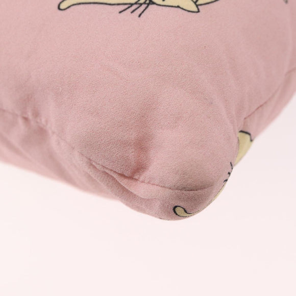 Miu Miu Pouch Cotton Pink Auth 191556