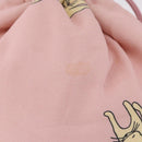 Miu Miu Pouch Cotton Pink Auth 191556-3