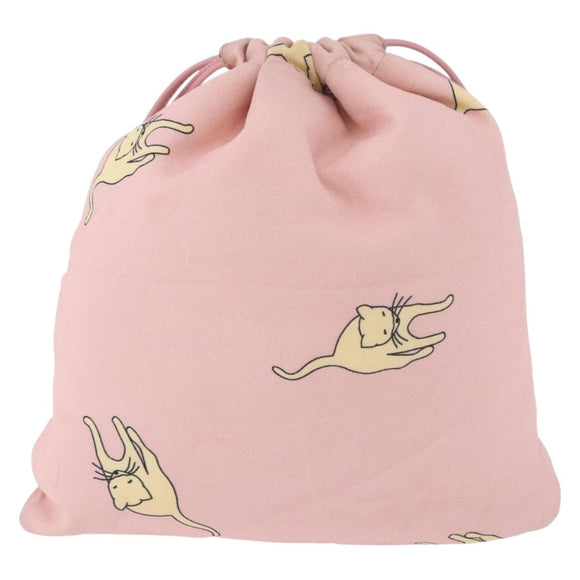 Miu Miu Pouch Cotton Pink Auth 191556