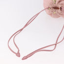 Miu Miu Pouch Cotton Pink Auth 191556-9