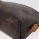 LOUIS VUITTON Monogram Pochette Cosmetic PM Cosmetic Pouch M47515 LV Auth 191559-16
