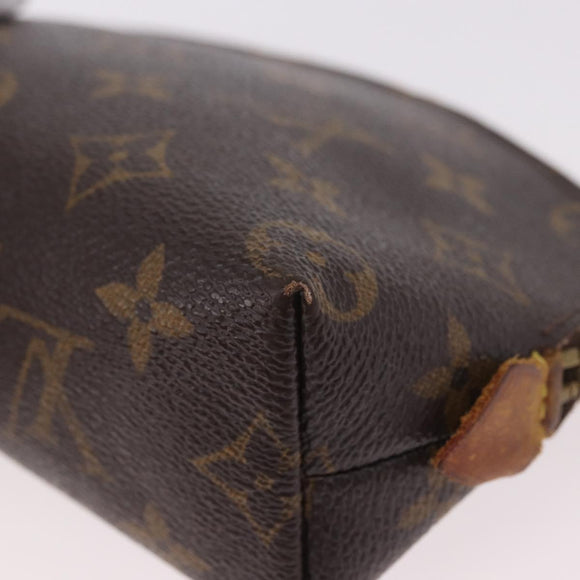 LOUIS VUITTON Monogram Pochette Cosmetic PM Cosmetic Pouch M47515 LV Auth 191559