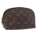 LOUIS VUITTON Monogram Pochette Cosmetic PM Cosmetic Pouch M47515 LV Auth 191559-1
