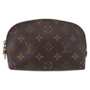 LOUIS VUITTON Monogram Pochette Cosmetic PM Cosmetic Pouch M47515 LV Auth 191559-13