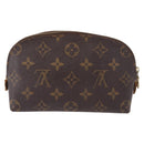 LOUIS VUITTON Monogram Pochette Cosmetic PM Cosmetic Pouch M47515 LV Auth 191559-2