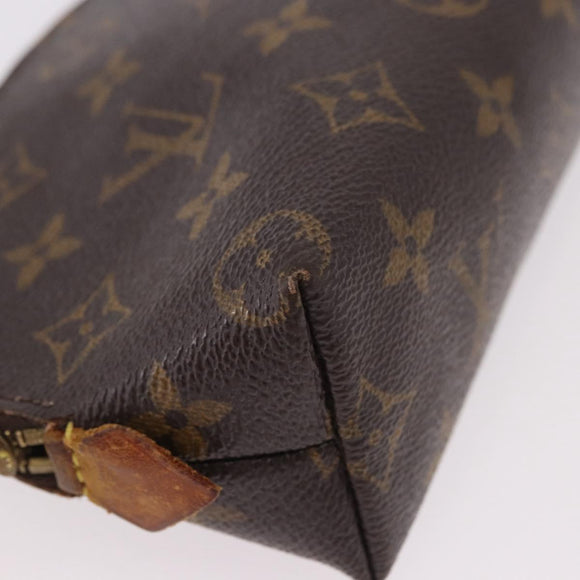 LOUIS VUITTON Monogram Pochette Cosmetic PM Cosmetic Pouch M47515 LV Auth 191559