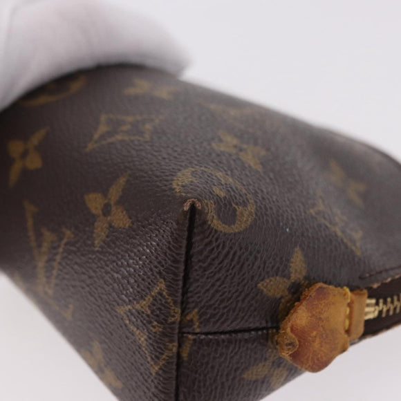 LOUIS VUITTON Monogram Pochette Cosmetic PM Cosmetic Pouch M47515 LV Auth 191559