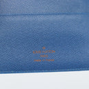 LOUIS VUITTON Epi Agenda MM Day Planner Cover Blue R20055 LV Auth 191561-17