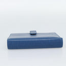 LOUIS VUITTON Epi Agenda MM Day Planner Cover Blue R20055 LV Auth 191561-4