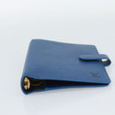 LOUIS VUITTON Epi Agenda MM Day Planner Cover Blue R20055 LV Auth 191561-6