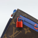 LOUIS VUITTON Monogram Ribbon Pouch M63045 LV Auth 191562-9
