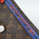 LOUIS VUITTON Monogram Ribbon Pouch M63045 LV Auth 191562-10