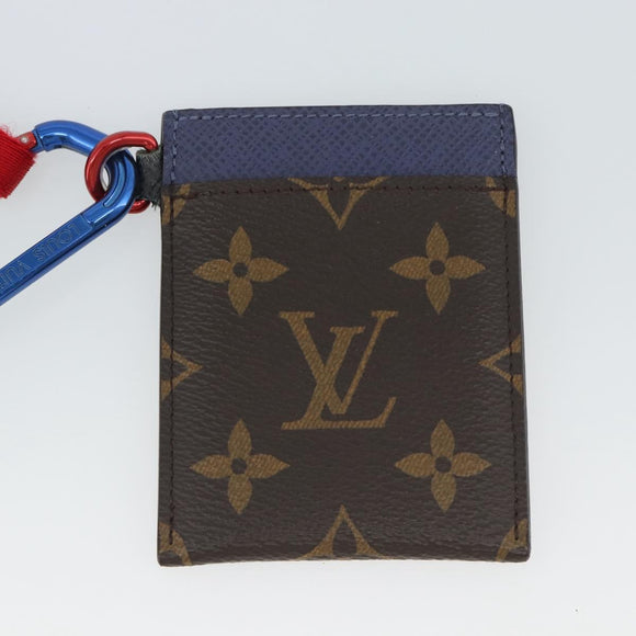 LOUIS VUITTON Monogram Ribbon Pouch M63045 LV Auth 191562