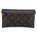 LOUIS VUITTON Monogram Ribbon Pouch M63045 LV Auth 191562-13