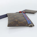 LOUIS VUITTON Monogram Ribbon Pouch M63045 LV Auth 191562-4