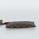 LOUIS VUITTON Monogram Ribbon Pouch M63045 LV Auth 191562-6