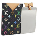 LOUIS VUITTON Monogram Multicolor Etui Miroir Mirror Black M92651 Auth 191563V-1