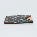 LOUIS VUITTON Monogram Multicolor Etui Miroir Mirror Black M92651 Auth 191563V-4