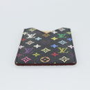 LOUIS VUITTON Monogram Multicolor Etui Miroir Mirror Black M92651 Auth 191563V-7