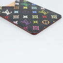 LOUIS VUITTON Monogram Multicolor Etui Miroir Mirror Black M92651 Auth 191563V-9
