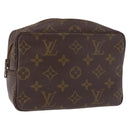 LOUIS VUITTON Monogram Trousse Toilette 18 Pouch M47526 LV Auth 191567-1