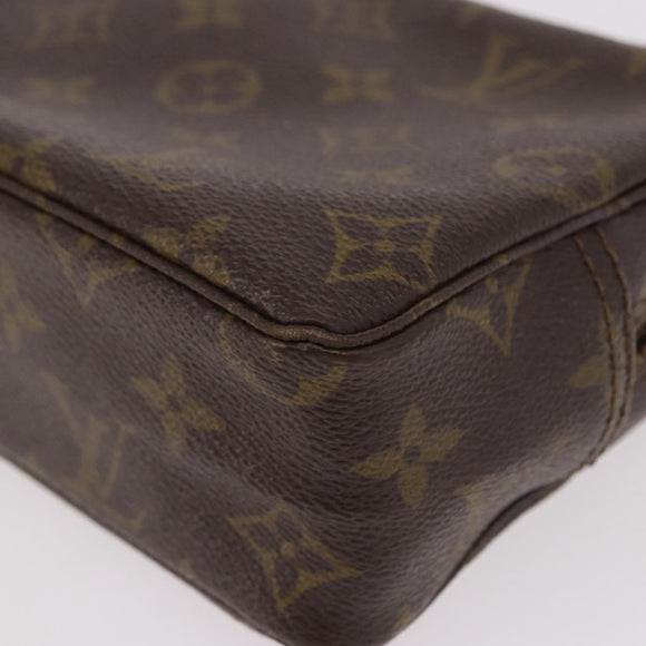 LOUIS VUITTON Monogram Trousse Toilette 18 Pouch M47526 LV Auth 191567