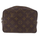 LOUIS VUITTON Monogram Trousse Toilette 18 Pouch M47526 LV Auth 191567-13