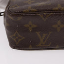 LOUIS VUITTON Monogram Trousse Toilette 18 Pouch M47526 LV Auth 191567-8