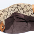 GUCCI GG Canvas Tote Bag Beige 94898 Auth 191570-16