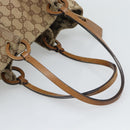 GUCCI GG Canvas Tote Bag Beige 94898 Auth 191570-7
