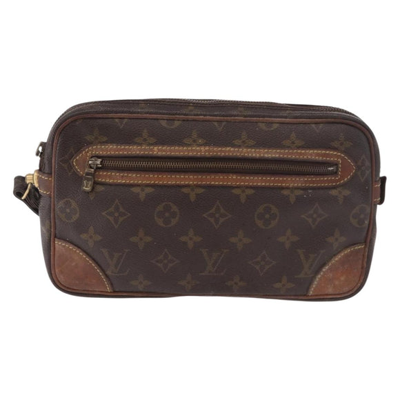 LOUIS VUITTON Monogram Marly Dragonne GM Clutch Bag M51825 LV Auth 191573