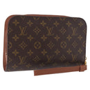 LOUIS VUITTON Monogram Orsay Clutch Bag M51790 LV Auth 191574-1