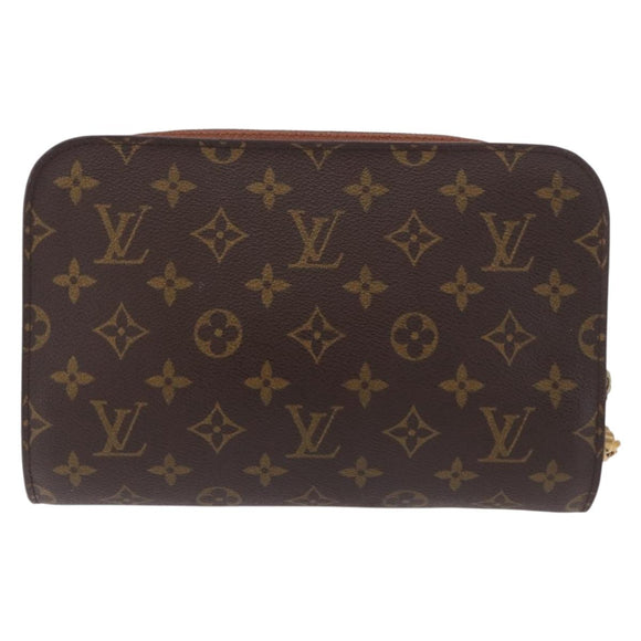 LOUIS VUITTON Monogram Orsay Clutch Bag M51790 LV Auth 191574