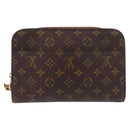 LOUIS VUITTON Monogram Orsay Clutch Bag M51790 LV Auth 191574-2