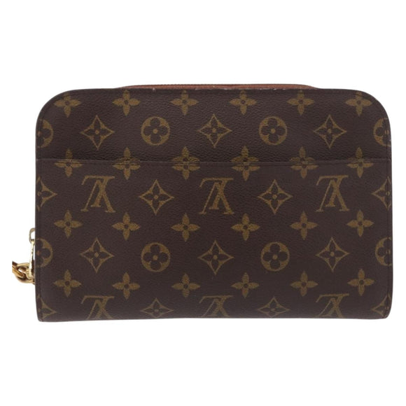 LOUIS VUITTON Monogram Orsay Clutch Bag M51790 LV Auth 191574