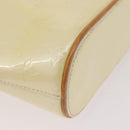 LOUIS VUITTON Monogram Vernis Stillwood Vertical Perle M91366 LV Auth 191575-10