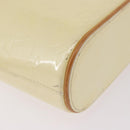 LOUIS VUITTON Monogram Vernis Stillwood Vertical Perle M91366 LV Auth 191575-15