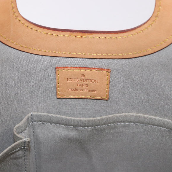 LOUIS VUITTON Monogram Vernis Stillwood Vertical Perle M91366 LV Auth 191575