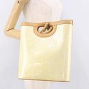 LOUIS VUITTON Monogram Vernis Stillwood Vertical Perle M91366 LV Auth 191575-21