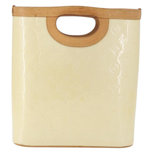 LOUIS VUITTON Monogram Vernis Stillwood Vertical Perle M91366 LV Auth 191575