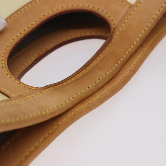 LOUIS VUITTON Monogram Vernis Stillwood Vertical Perle M91366 LV Auth 191575