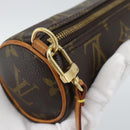 LOUIS VUITTON Monogram Papillon Pouch LV Auth 191585-14