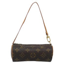 LOUIS VUITTON Monogram Papillon Pouch LV Auth 191585-2